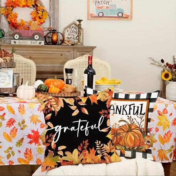 Gnome HARVEST Fall Design, Pillow Cover, NO pillow, NEW - Picture 9 of 9